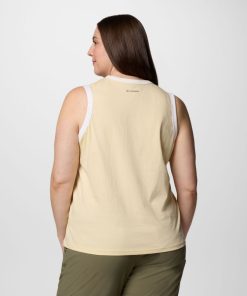 Columbia-Womens Rolling Bend™ Graphic Ringer Tank – Plus Size-2119982-womens columbia jacket 2