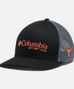 Columbia-PFG Mesh Snap Back™ Ball Cap – Texas-1892241_TEX-columbia puffer jacket