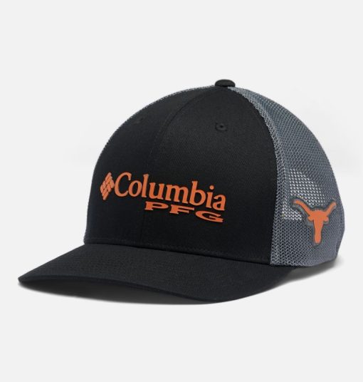 Columbia-PFG Mesh Snap Back™ Ball Cap - Texas-1892241_TEX-columbia puffer jacket