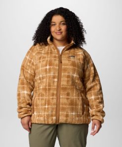 Columbia-Womens Winter Warmth™ Full Zip Jacket – Plus Size-2126002-columbia jackets for men