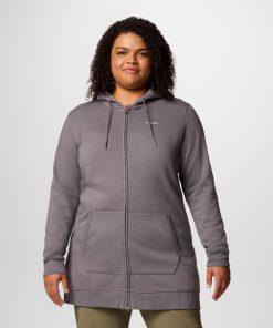 Columbia-Womens Burr Trail™ Long Full Zip Hoodie-2103412-columbia mens jacket