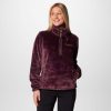 Columbia-Womens Helvetia™ II Printed Cropped Half Snap Fleece Pullover-2098501-columbia coat 3