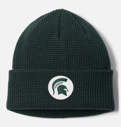 Columbia-Collegiate Gridiron™ Beanie - Michigan State-2014111_MS-columbia rain jacket women