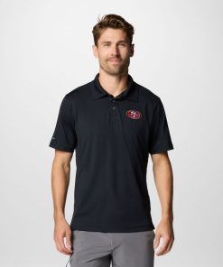 Columbia-Mens PFG Low Drag Offshore™ Polo – San Francisco 49ers-OCS0267_SF-columbia shirts for men