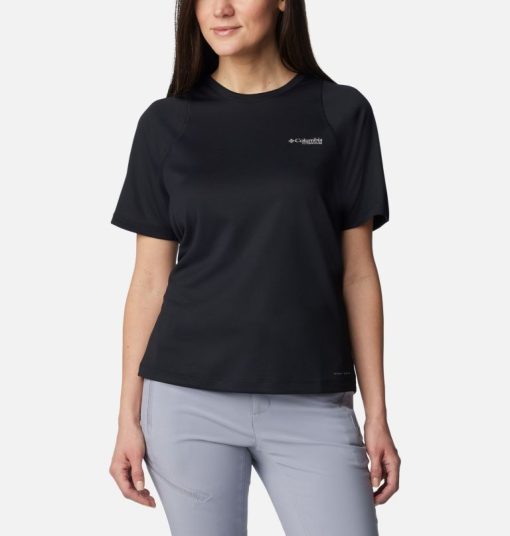 Columbia-Womens Summit Valley™ Short Sleeve Crew-2072541-columbia stores near me