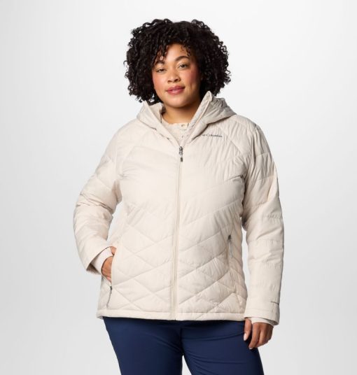 Columbia-Womens Heavenly™ Hooded Jacket - Plus Size-1738152-columbia jackets for men - Image 2