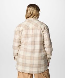 Columbia-Womens Holly Hideaway™ Flannel Shirt – Plus Size-2012793-columbia ski jacket 2