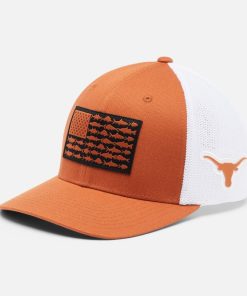 Columbia-PFG Mesh™ Fish Flag Ball Cap – Texas-1913151_TEX-columbia mens jacket