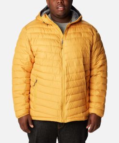 Columbia-Mens Slope Edge™ Hooded Insulated Jacket – Big-2040512-columbia zip