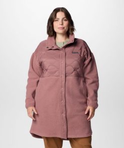 Columbia-Womens Cloud Point™ Long Fleece Jacket – Plus Size-2095082-columbia hat