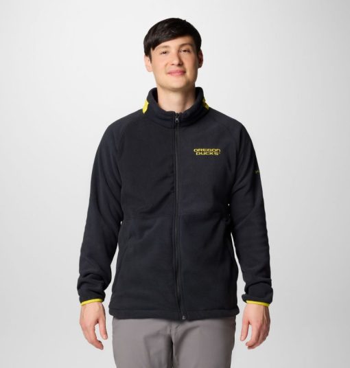 Columbia-Mens Collegiate Flanker™ IV Fleece Jacket - Oregon - Tall-2096843_UO-columbia stores near me