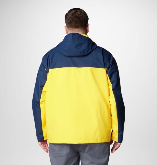 Columbia-Mens Collegiate Field Bound™ Jacket - Michigan - Big-2096822_UM-columbia raincoat - Image 2