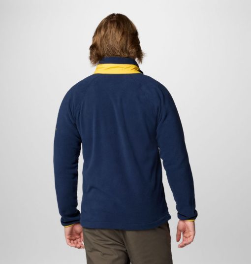 Columbia-Mens Collegiate Flanker™ IV Fleece Jacket - Michigan - Tall-2096843_UM-columbia pfg shirts - Image 2