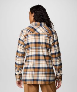 Columbia-Womens Calico Basin™ Flannel Long Sleeve Shirt-2052431-columbia winter jacket 2