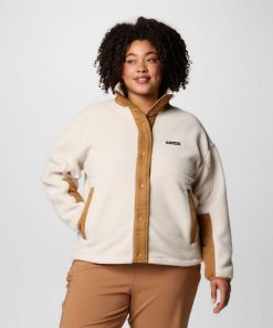 Columbia-Womens Cloud Point™ Snap Fleece Jacket – Plus Size-2085472-columbia ski jacket