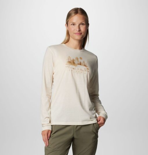 Columbia-Womens Hidden Haven™ Long Sleeve T-Shirt-1960001-columbia fleece