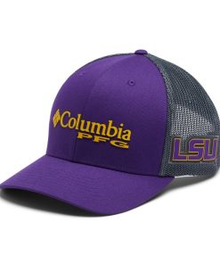 Columbia-PFG Mesh Snap Back™ Ball Cap – LSU-1892241_LSU-columbia hiking shoes