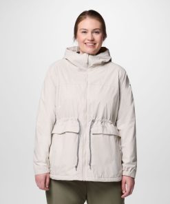 Columbia-Womens Sweet Creek™ II Lined Rain Jacket – Plus Size-2086653-columbia raincoat