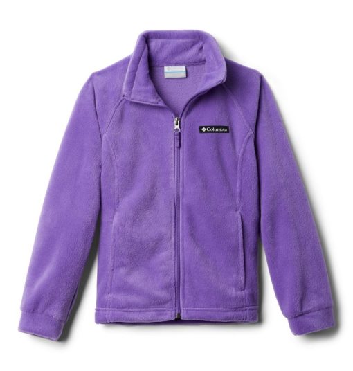 Columbia-Girls Benton Springs™ Fleece Jacket-1510631-columbia vest - Image 2