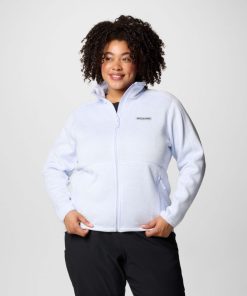 Columbia-Womens Sweater Weather™ II Full Zip Jacket – Plus Size-2085722-columbia shirts for men