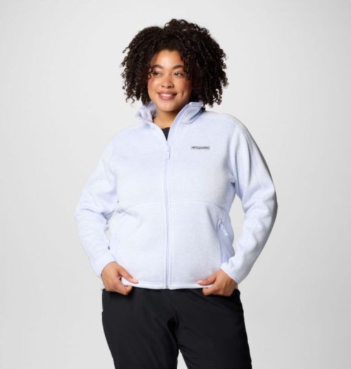 Columbia-Womens Sweater Weather™ II Full Zip Jacket - Plus Size-2085722-columbia shirts for men