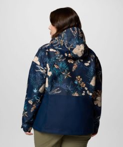 Columbia-Womens Hikebound™ Printed Jacket – Plus Size-2116332-columbia outlet online 2