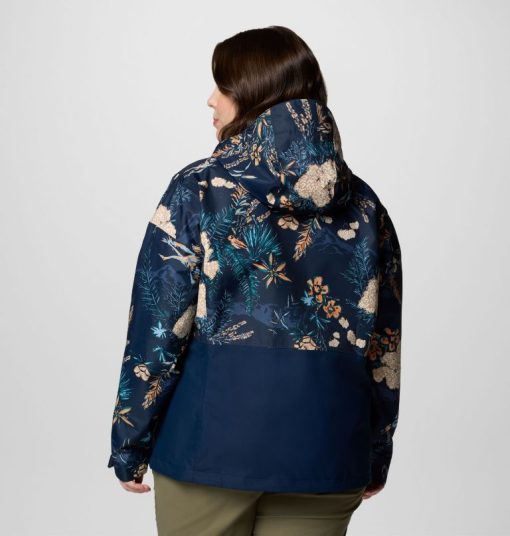 Columbia-Womens Hikebound™ Printed Jacket - Plus Size-2116332-columbia outlet online - Image 2