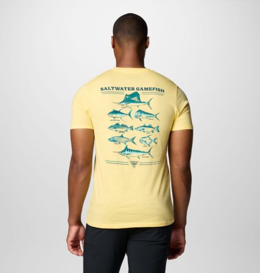 Columbia-Mens Shoal Graphic T-Shirt-HYB1892-columbia shirts for men - Image 2