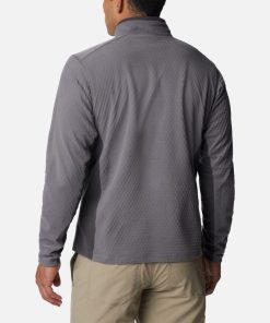 Columbia-Mens Overlook Pass™ Half Zip Shirt-2024241-columbia rain jacket 2