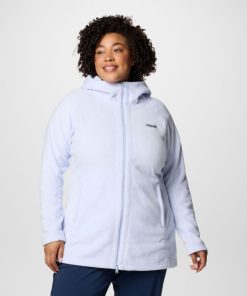 Columbia-Women’s Benton Springs™ II Long Fleece Hoodie – Plus Size-1556962-columbia fishing shirts