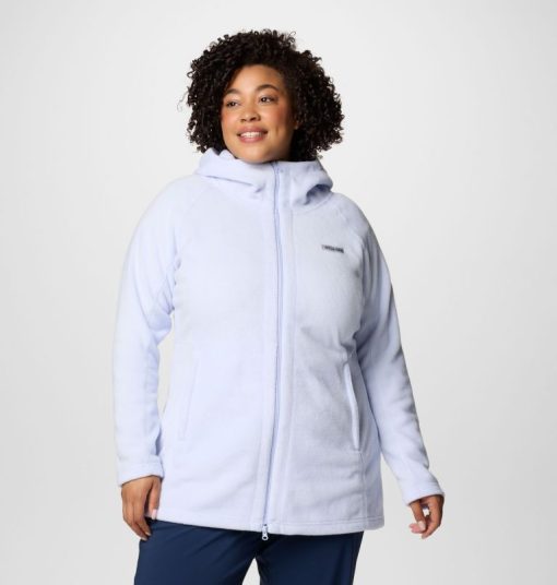 Columbia-Women’s Benton Springs™ II Long Fleece Hoodie - Plus Size-1556962-columbia fishing shirts