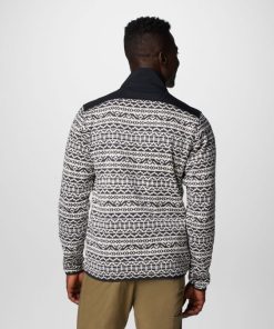 Columbia-Mens Sweater Weather™ II Printed Half Zip Pullover-2097741-columbia rain gear 2