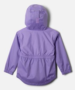 Columbia-Girls Toddler Rainy Trails™ II Fleece Lined Jacket-2090112-columbia mens jacket 2