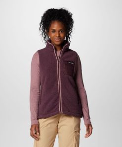 Columbia-Womens West Bend™ Fleece Vest II-2099261-columbia puffer jacket