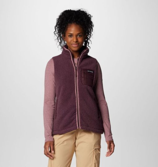 Columbia-Womens West Bend™ Fleece Vest II-2099261-columbia puffer jacket