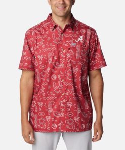 Columbia-Mens Collegiate PFG Super Slack Tide™ Shirt – Alabama-1892201_ALA-columbia jacket