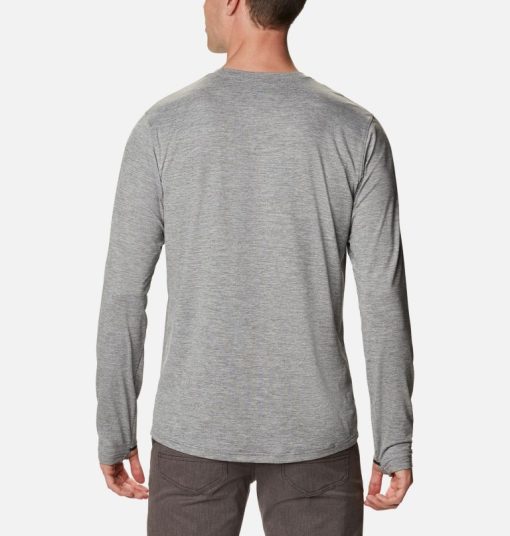 Columbia-Mens Tech Trail™ Long Sleeve Crew II Shirt-1907001-columbia winter jacket - Image 2