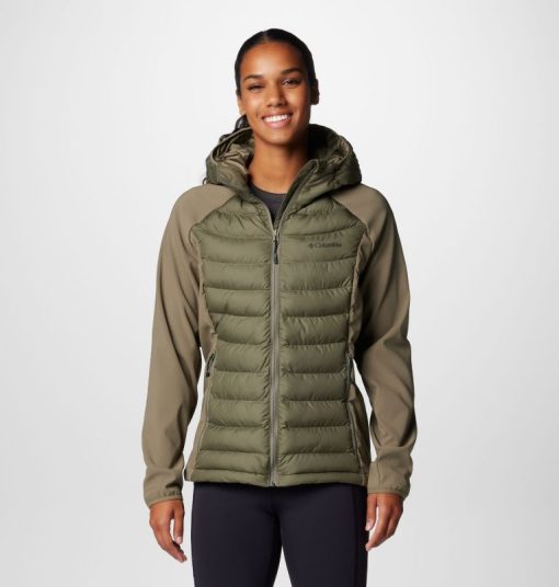 Columbia-Womens Powder Lite™ II Hybrid Hooded Jacket-2089411-columbia mens jacket