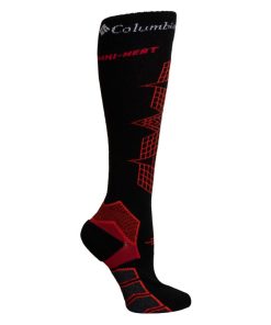 Columbia-Omni-Heat™ Ski Over-the-Calf Optical Grid Medium Weight Socks-DGU0168-columbia shirts for men 2