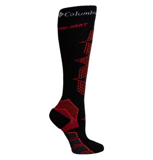 Columbia-Omni-Heat™ Ski Over-the-Calf Optical Grid Medium Weight Socks-DGU0168-columbia shirts for men - Image 2