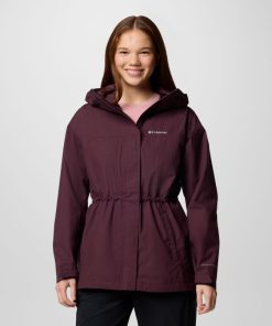 Columbia-Womens Hikebound™ II Long Jacket-2113901-columbia rain gear