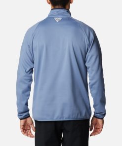 Columbia-Mens PFG™ Terminal Fleece Quarter Zip Pullover-2051971-columbia hoodie 2