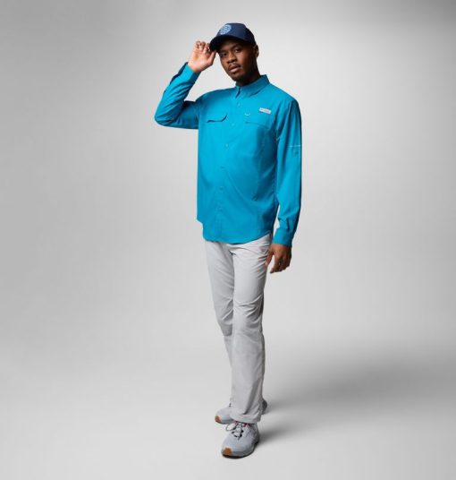 Columbia-Mens PFG Fly Range™ Zero Long Sleeve Shirt-2123281-columbia hats - Image 2