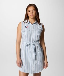 Columbia-Womens PFG Sun Drifter™ Woven Dress II – Houston Texans-OCS0273_HT-columbia stores near me