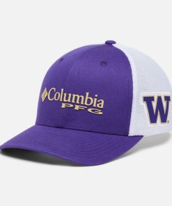 Columbia-PFG Mesh™ Ball Cap – Washington-1809851_UW-columbia coats