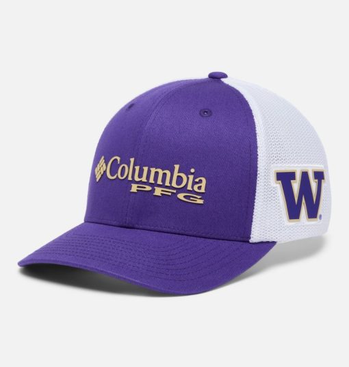 Columbia-PFG Mesh™ Ball Cap - Washington-1809851_UW-columbia coats