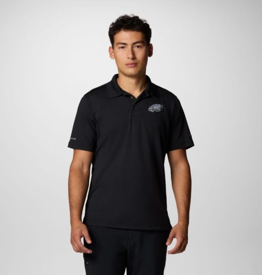 Columbia-Mens PFG Low Drag Offshore™ Polo - Philadelphia Eagles-OCS0267_PE-columbia sweater