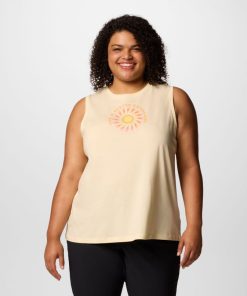 Columbia-Womens Ruby Springs™ Graphic Tank – Plus Size-2120042-columbia jacket