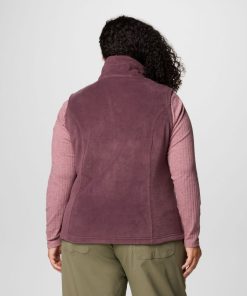 Columbia-Women’s Benton Springs™ Fleece Vest – Plus Size-1372122-columbia shirts 2