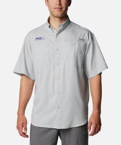 Columbia-Mens PFG Tamiami™ Short Sleeve Shirt – Seattle Seahawks-OCS0268_SS-columbia promo code